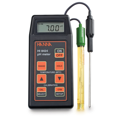 Medidor de pH portátil HANNA HI8424